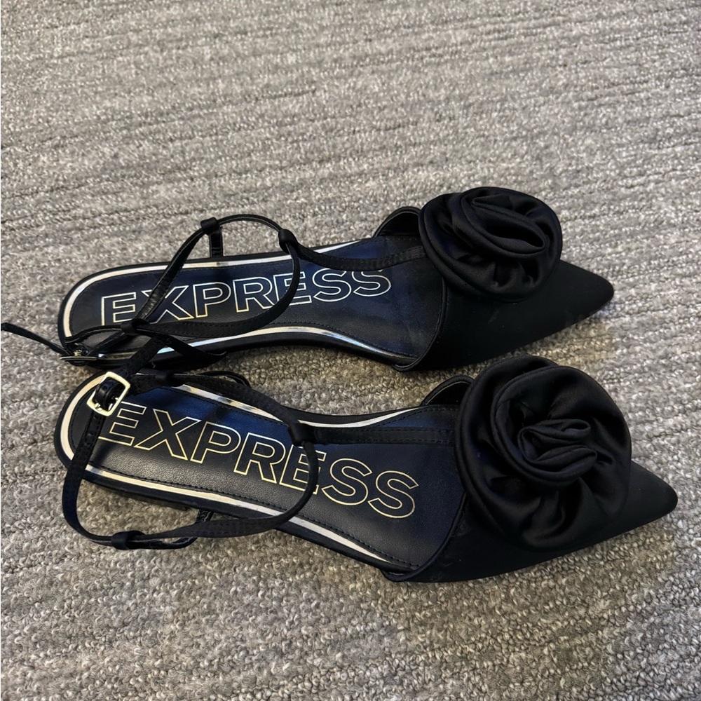 Express Rosette Detail Ballet Flat